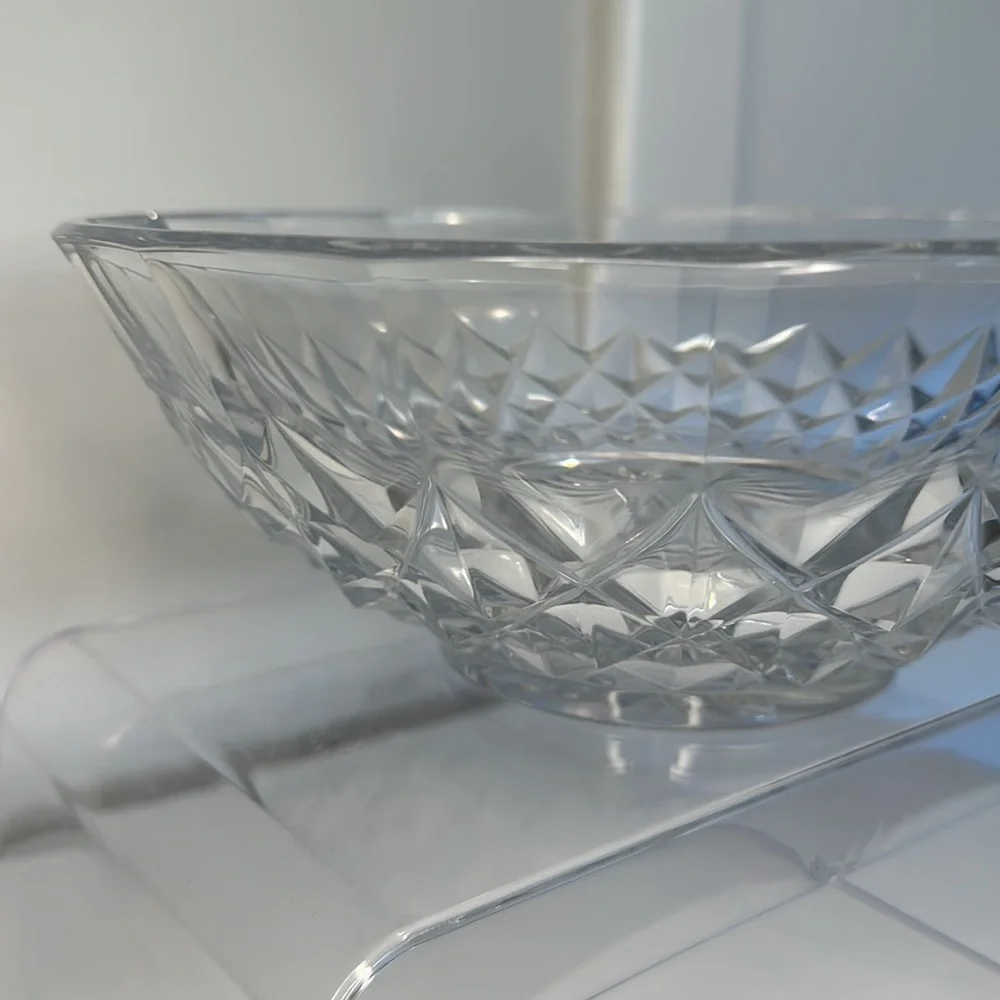 Val St. Lambert vintage crystal bowl